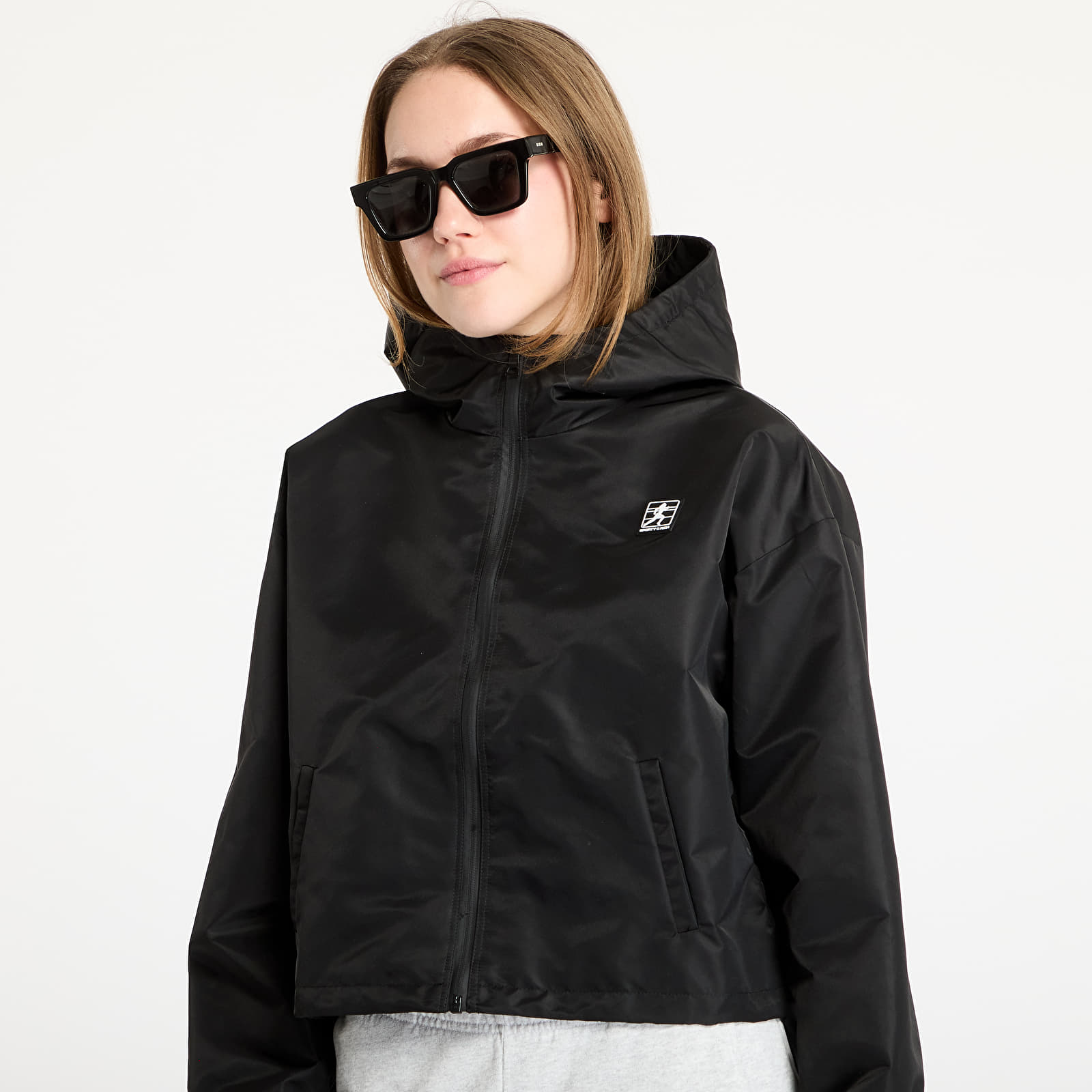 Übergangsjacken Sporty & Rich Running Woman Windbreaker Black/ White
