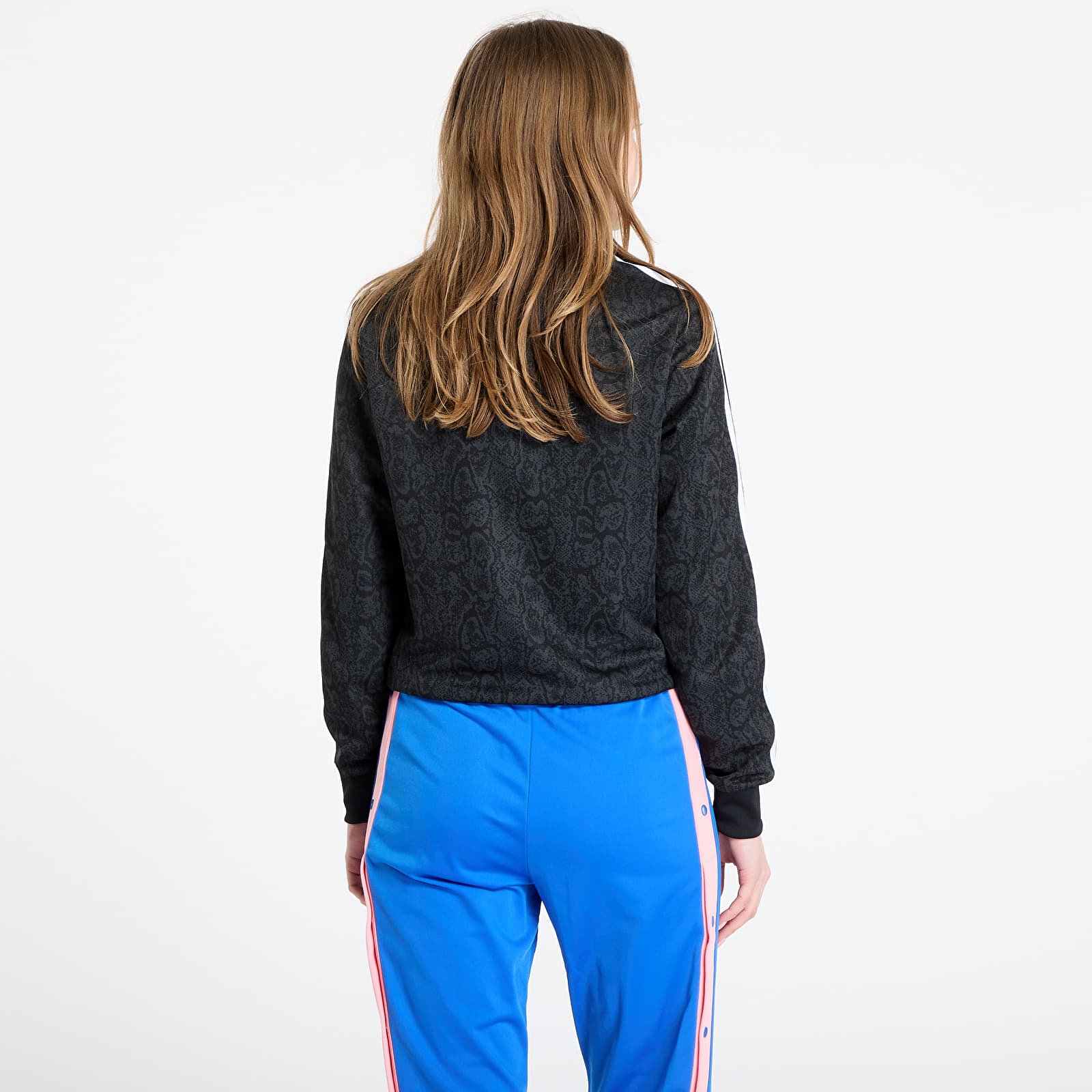 Women's hoodies adidas Snake Firebird Track Top Black/ Multicolor
