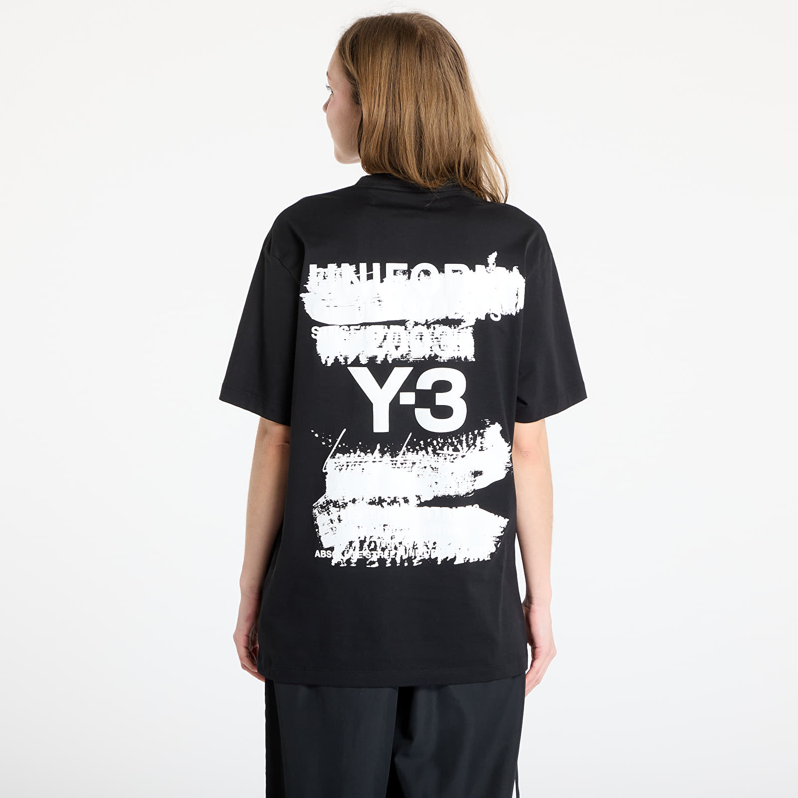 Koszulki Y-3 Graphic Short Sleeve T-Shirt UNISEX Black