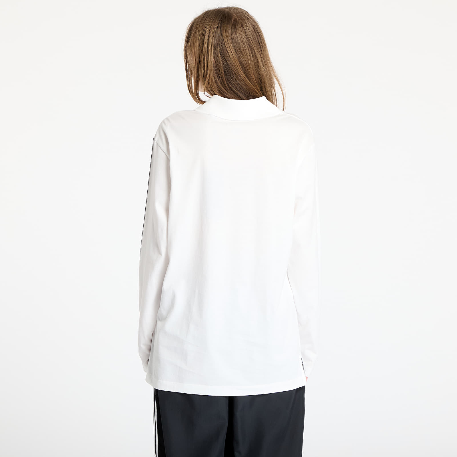 T-shirts Y-3 Graphic Logo Long Sleeve Top UNISEX Core White