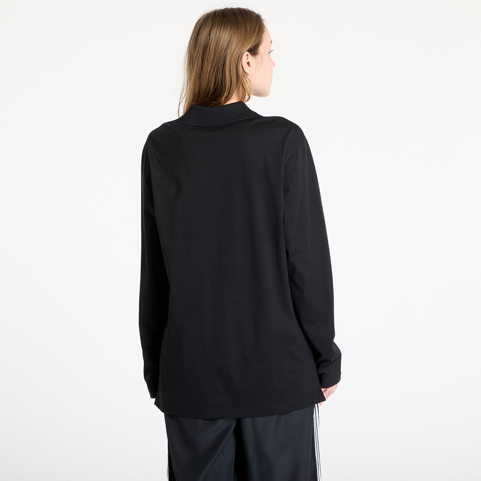 Koszulki Y-3 Graphic Logo Long Sleeve Top UNISEX Black