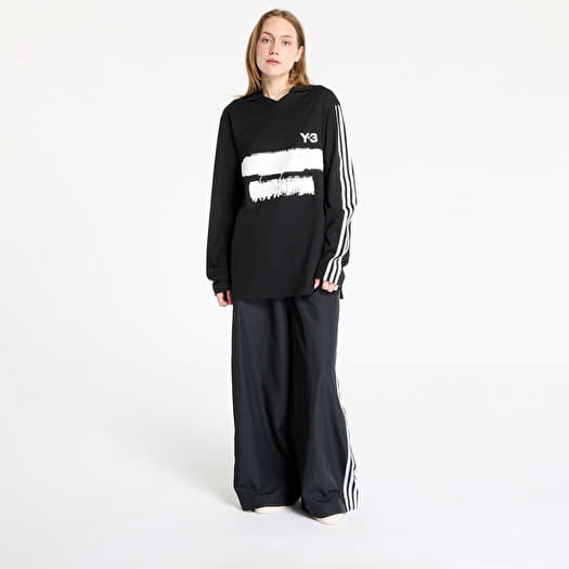 Футболки Y-3 Graphic Logo Long Sleeve Top UNISEX Black (JN4876