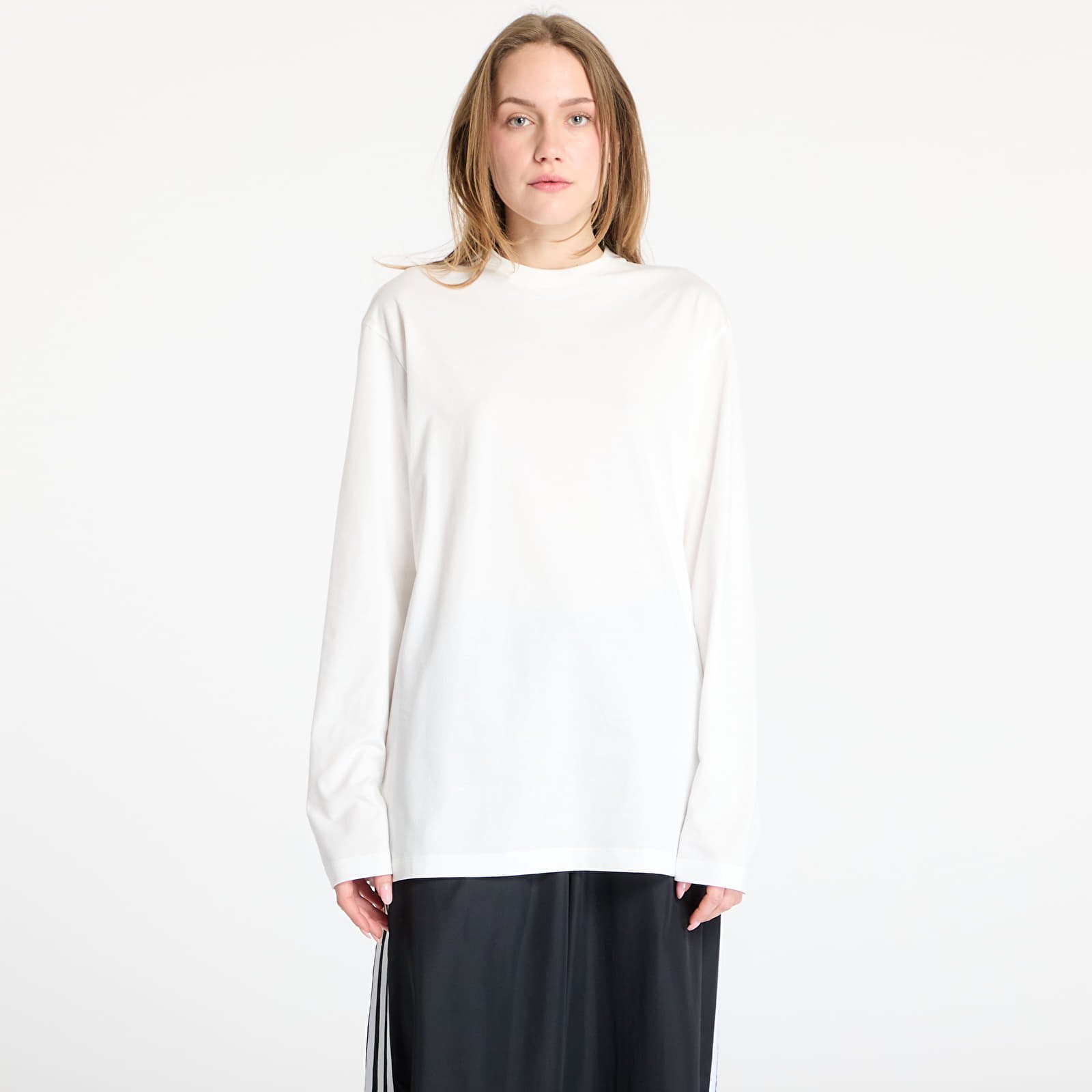 T-shirts Y-3 Graphic Long Sleeve Top UNISEX Core White