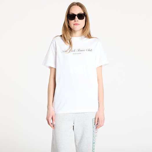 T-shirt Sporty & Rich NY Health Club T-Shirt UNISEX White/ Navy