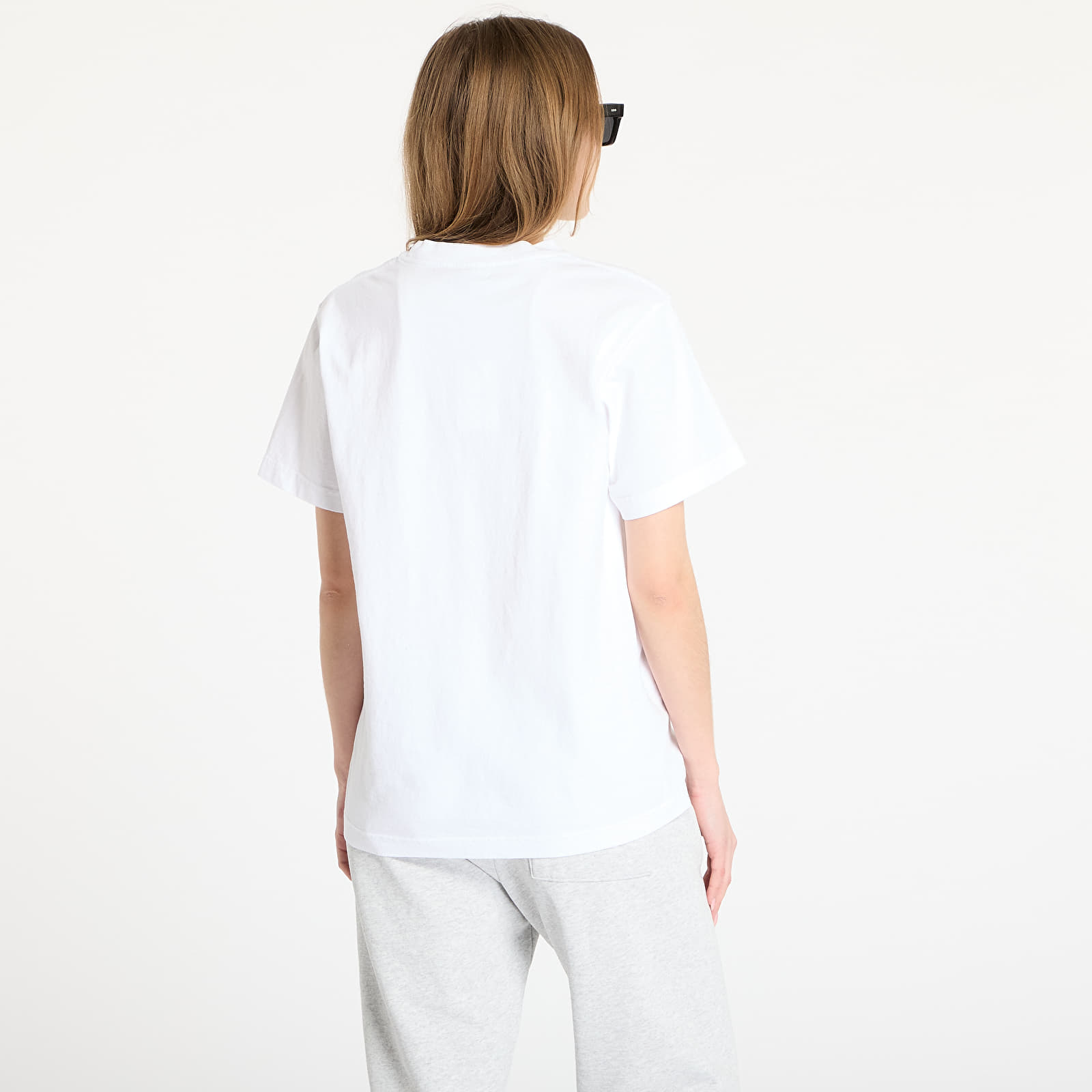 Pólók Sporty & Rich NY Health Club T-Shirt UNISEX White/ Navy