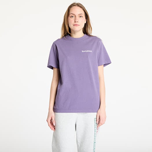 T-shirt Sporty & Rich Health Is Wealth T-Shirt UNISEX Dusty Grape/ White