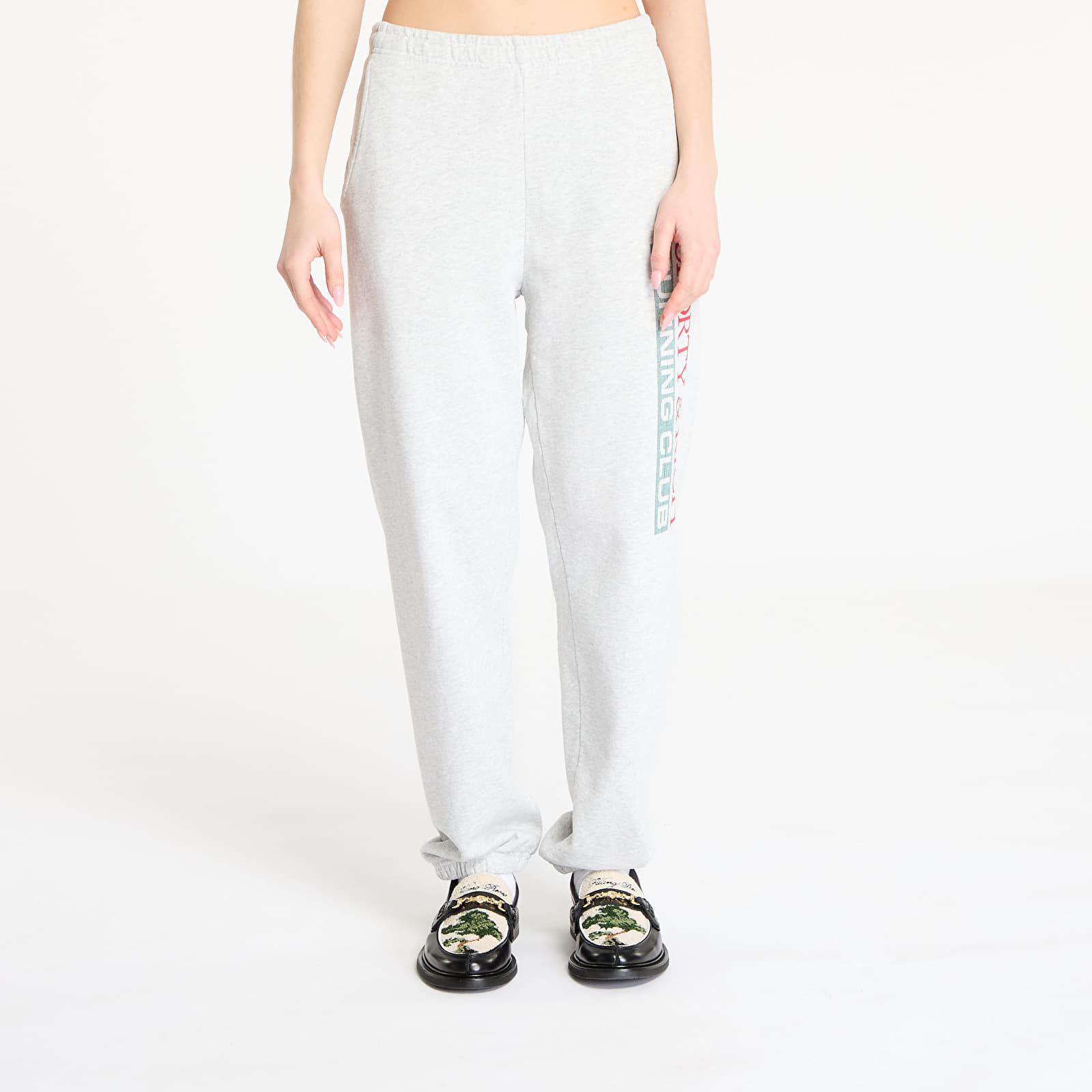 Tepláky Sporty & Rich Finish Line Sweatpant UNISEX Heather Gray/ Lava/ Alpine/ Navy