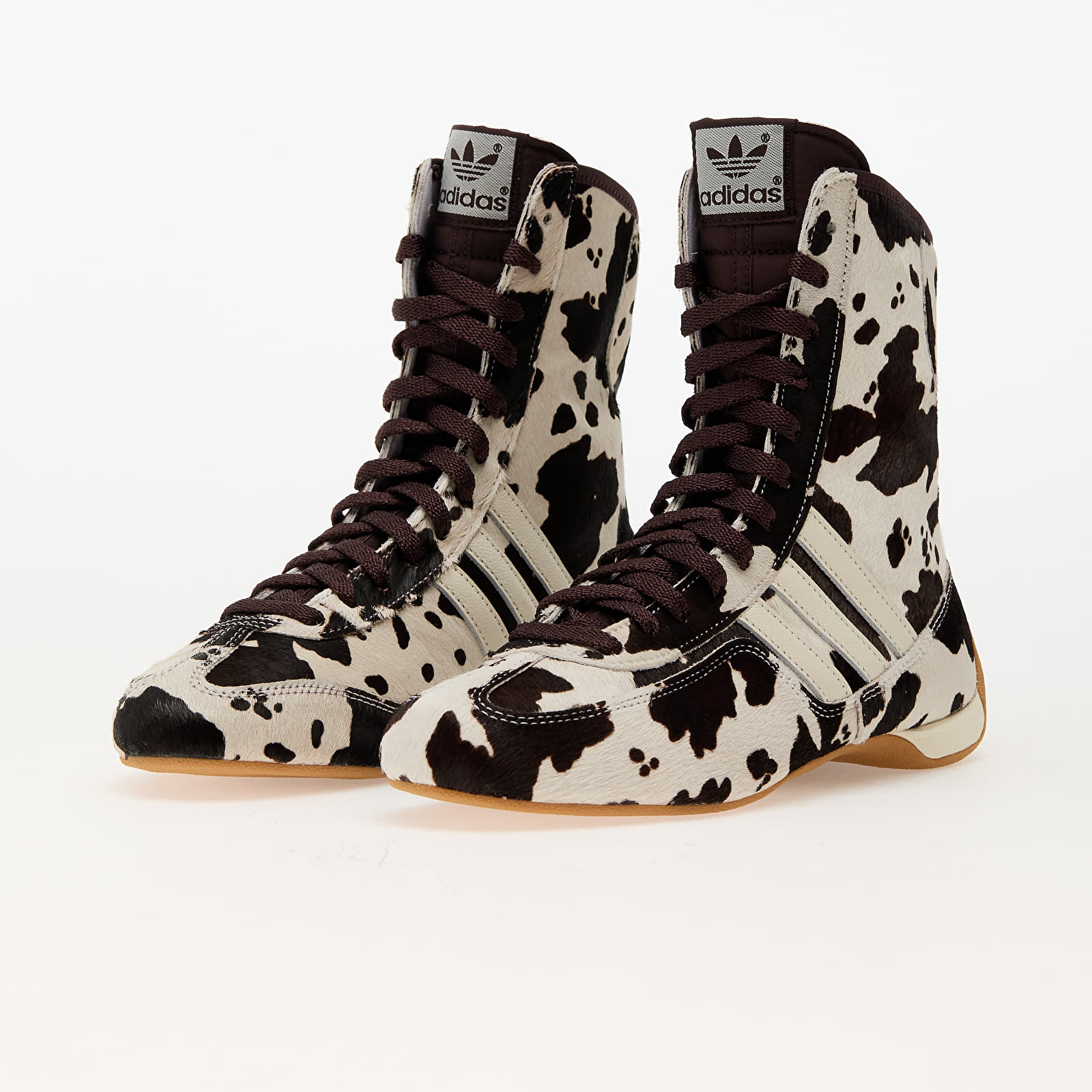 Ženski čevlji adidas Rasant Mid W Shadow Brown/ Off White/ Gold Met.