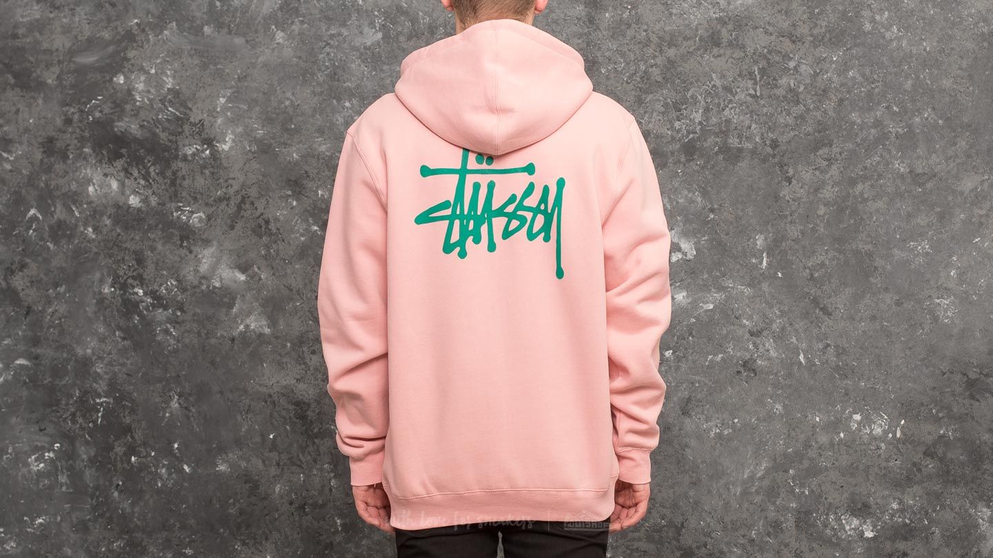Stussy hoodie rosa shop