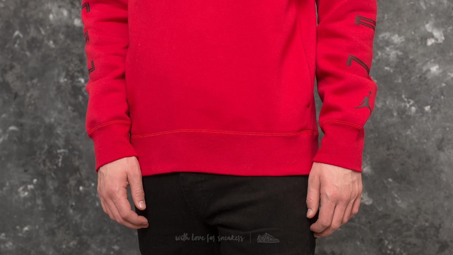 Sudaderas Air Jordan 11 Hybrid Pullover Hoodie Gym Red/ Black