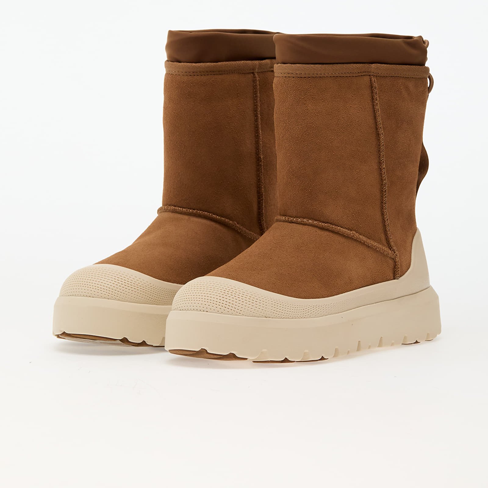 Pánske tenisky a topánky UGG M Classic Short Weather Hybrid Chestnut/ Whitecap