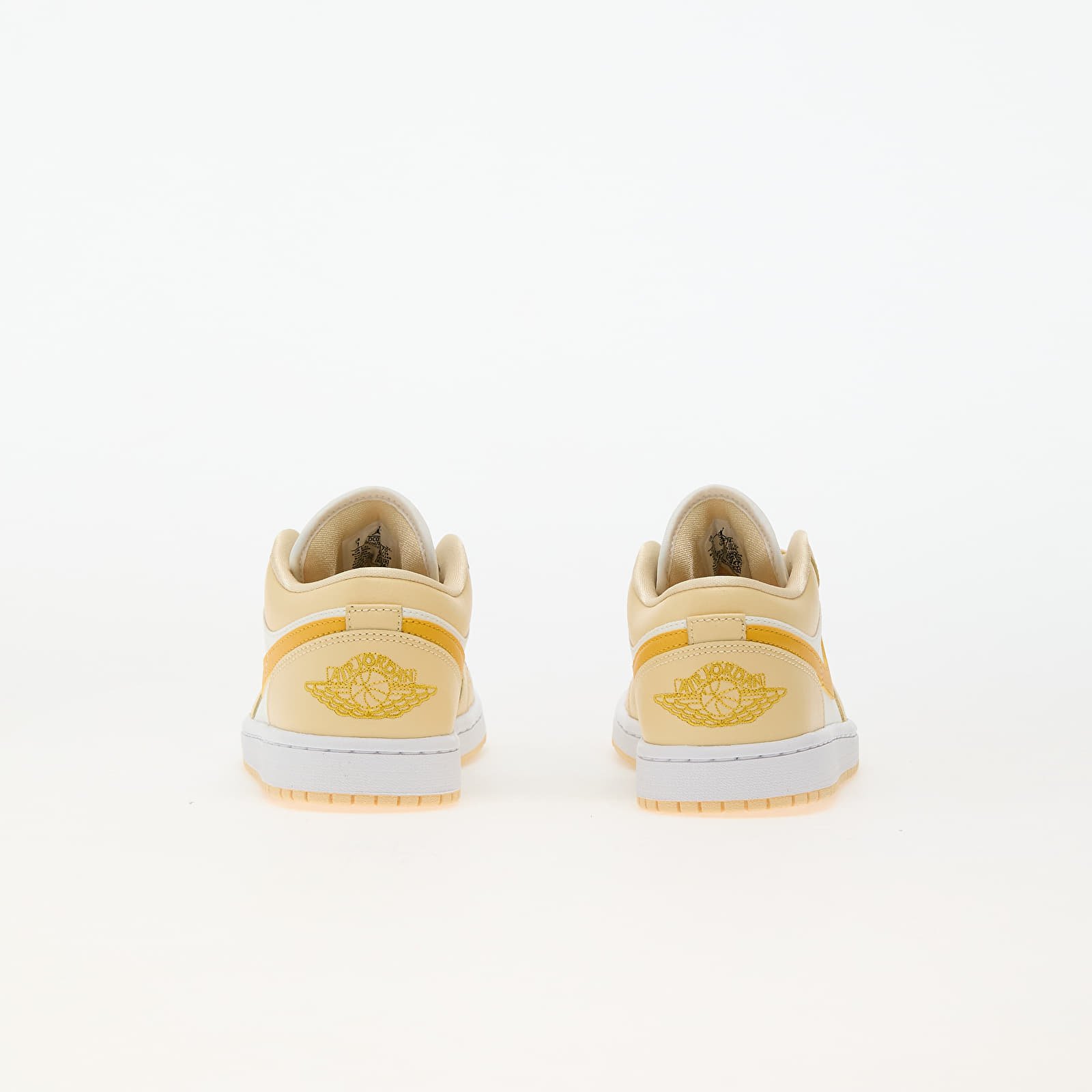 Frauen Air Jordan 1 Low Sail/ Yellow Ochre-Pale Vanilla-White