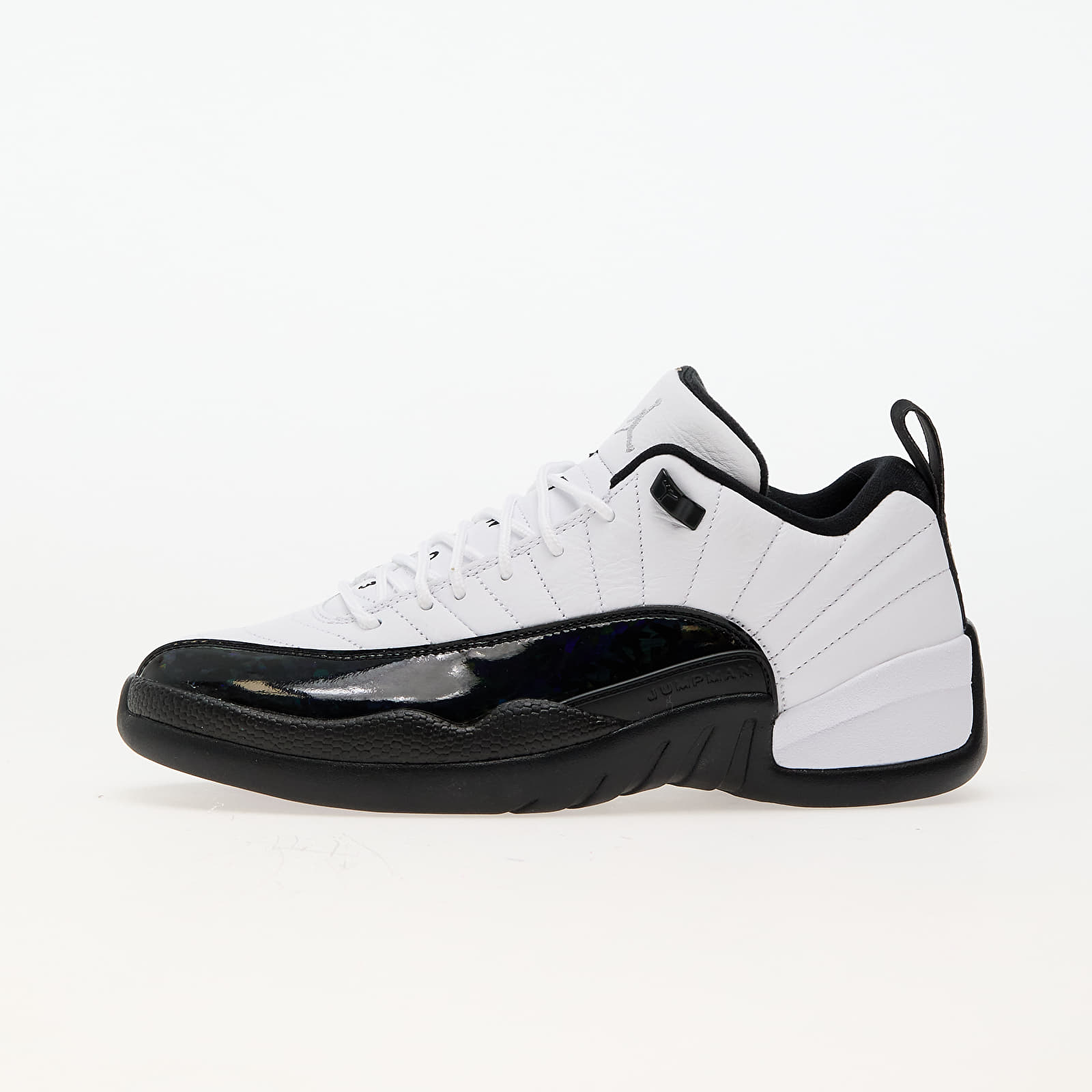 Herren Sneaker und Schuhe Air Jordan 12 Retro Low White/ Black-Metallic Silver
