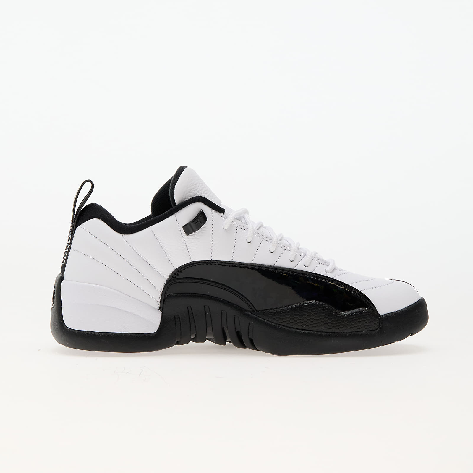 Herren Sneaker und Schuhe Air Jordan 12 Retro Low White/ Black-Metallic Silver