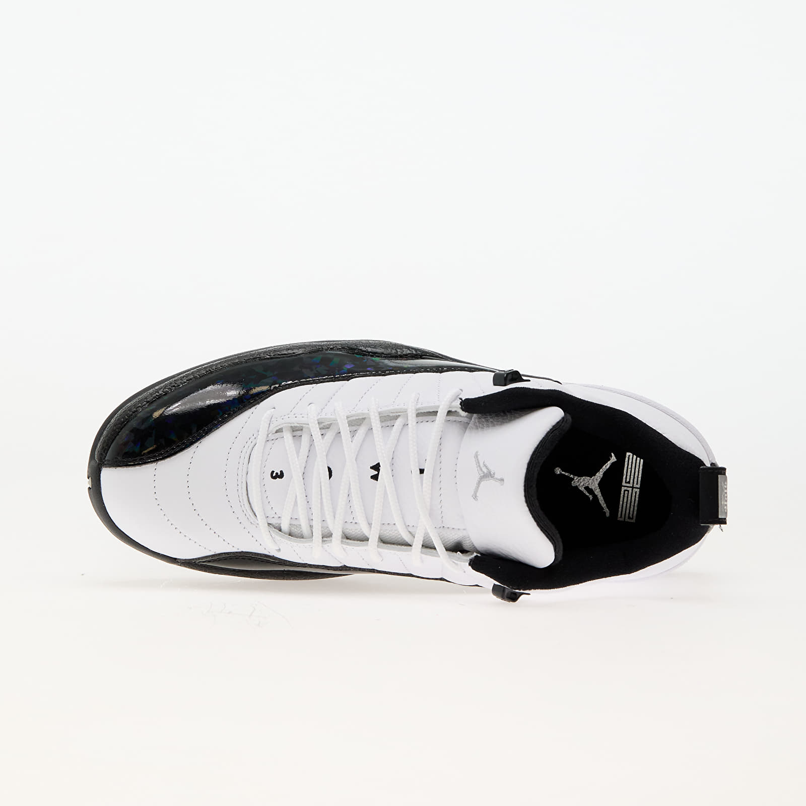 Herren Sneaker und Schuhe Air Jordan 12 Retro Low White/ Black-Metallic Silver