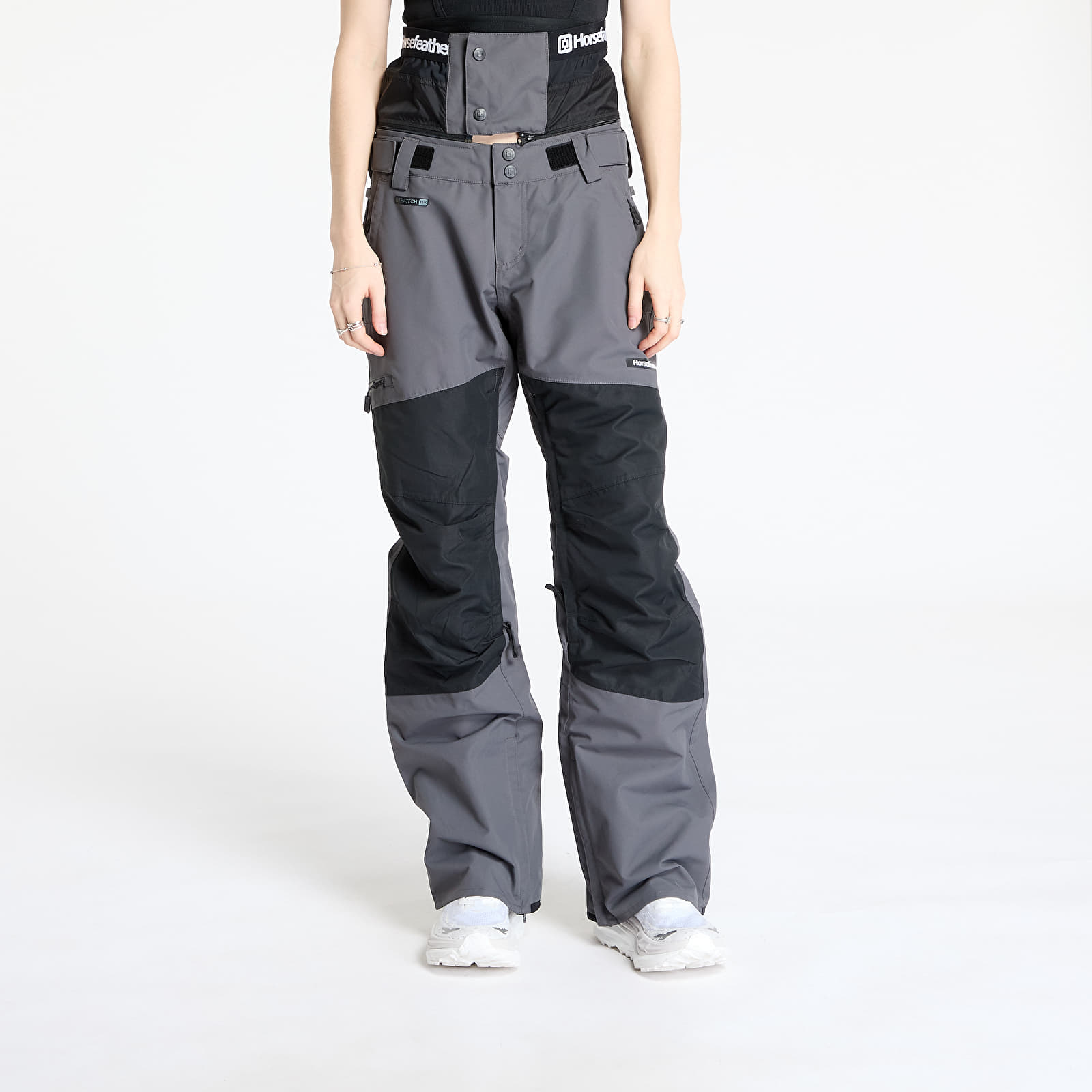 Дамски панталон Horsefeathers Lotte II Shell Pants Iron