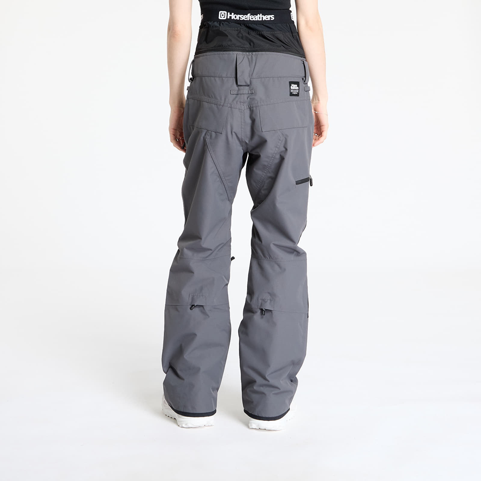 Дамски панталон Horsefeathers Lotte II Shell Pants Iron