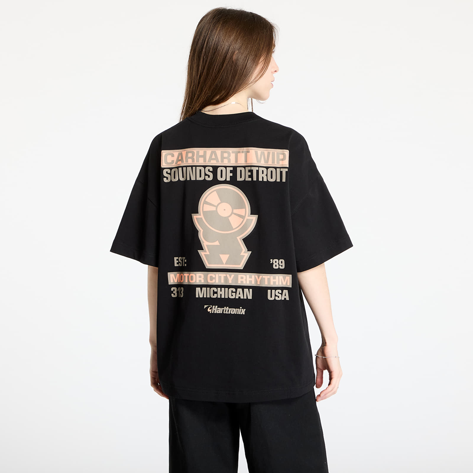 Koszulki Carhartt WIP Harttronix T-Shirt UNISEX Black