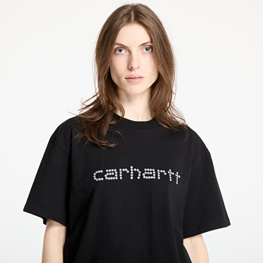 T-shirts Carhartt WIP Rivet Script T-Shirt UNISEX Black