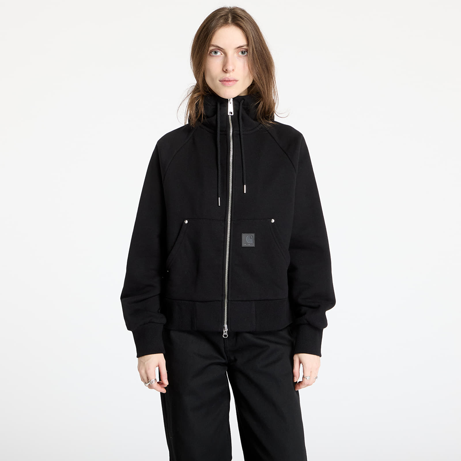 Kapucnis pulóverek és pulcsik Carhartt WIP W' Hooded Eldon Jacket Black