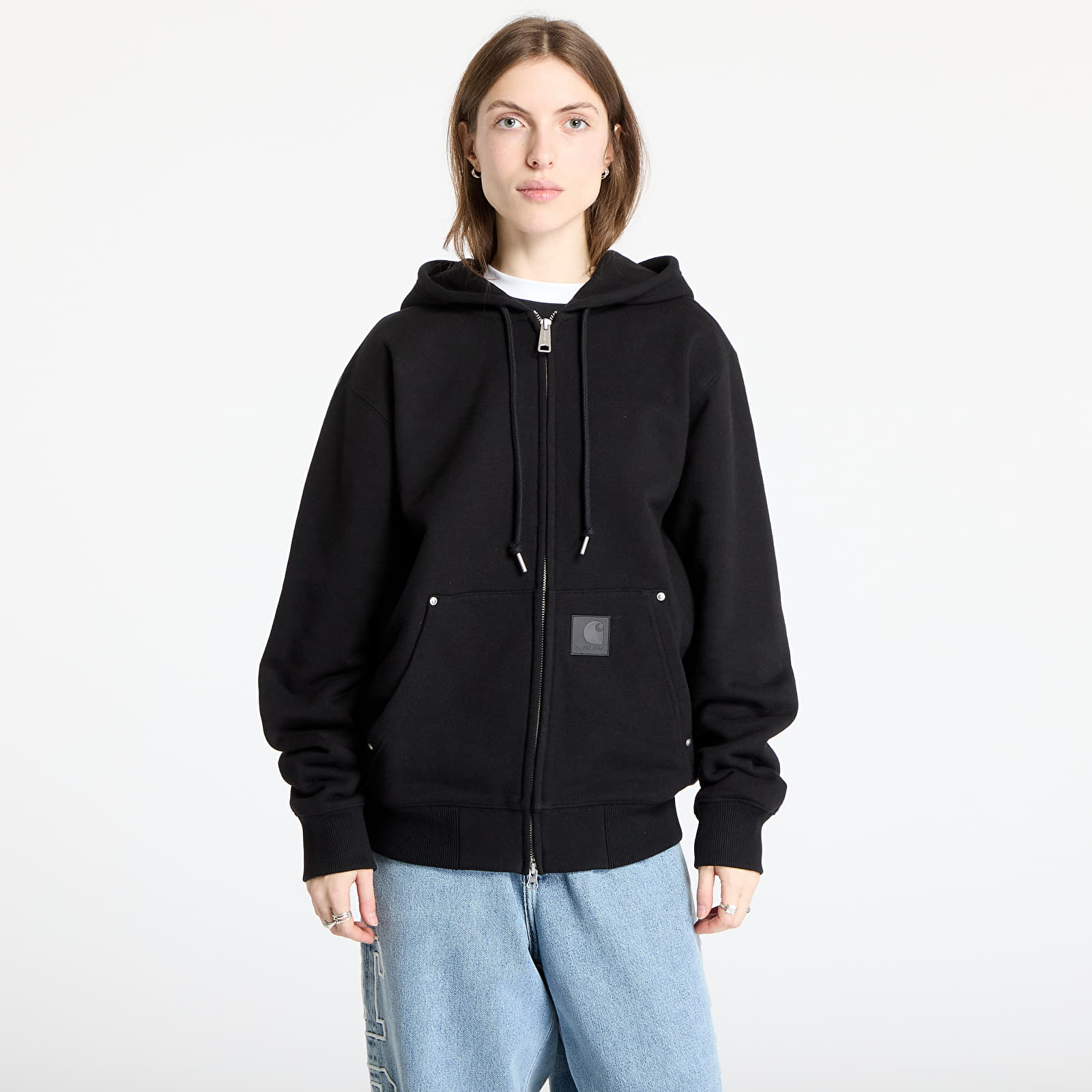 Hoodies and sweatshirts  Carhartt WIP Hooded Eldon Sweat Jacket UNISEX Black