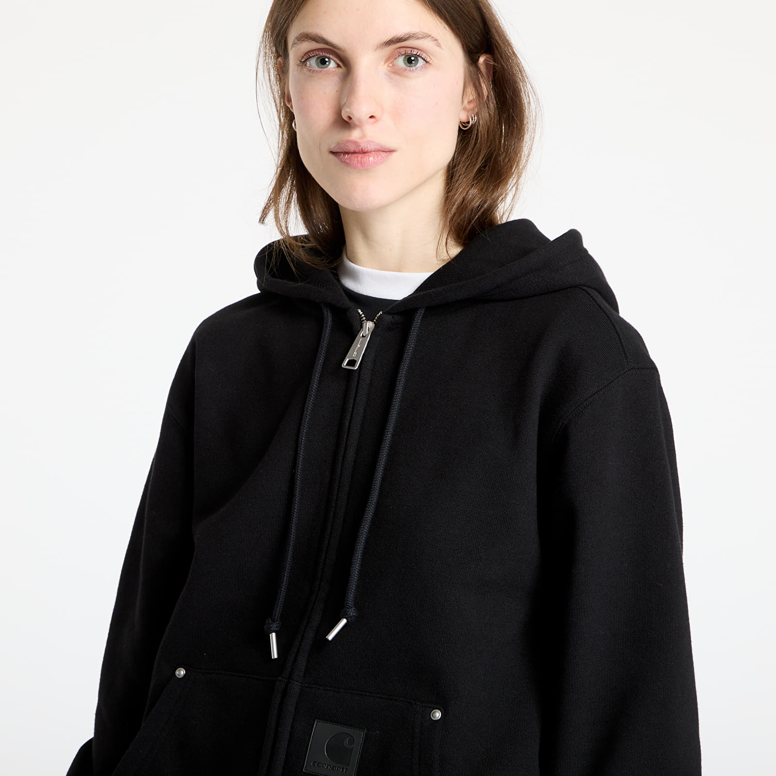 Hoodies and sweatshirts  Carhartt WIP Hooded Eldon Sweat Jacket UNISEX Black