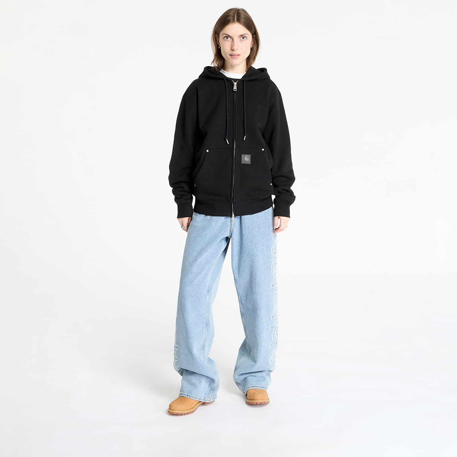 Hoodies and sweatshirts  Carhartt WIP Hooded Eldon Sweat Jacket UNISEX Black