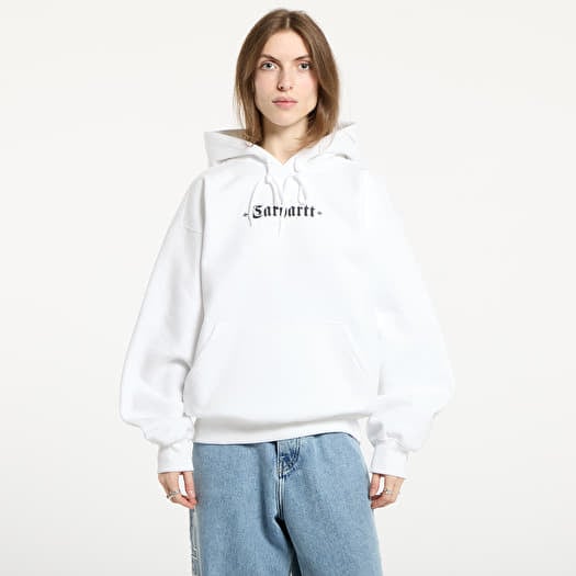 Mikina Carhartt WIP Greatest Hits Hooded Sweatshirt UNISEX White/ Black