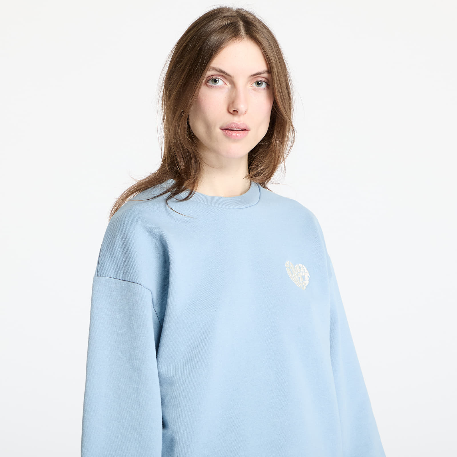 Women's hoodies Carhartt WIP W' Productions Sweatshirt Frosted Blue