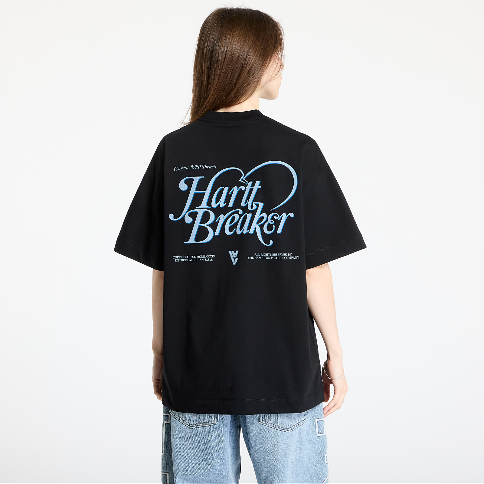 T-shirts Carhartt WIP W' S/S Harttbreaker T-Shirt Black