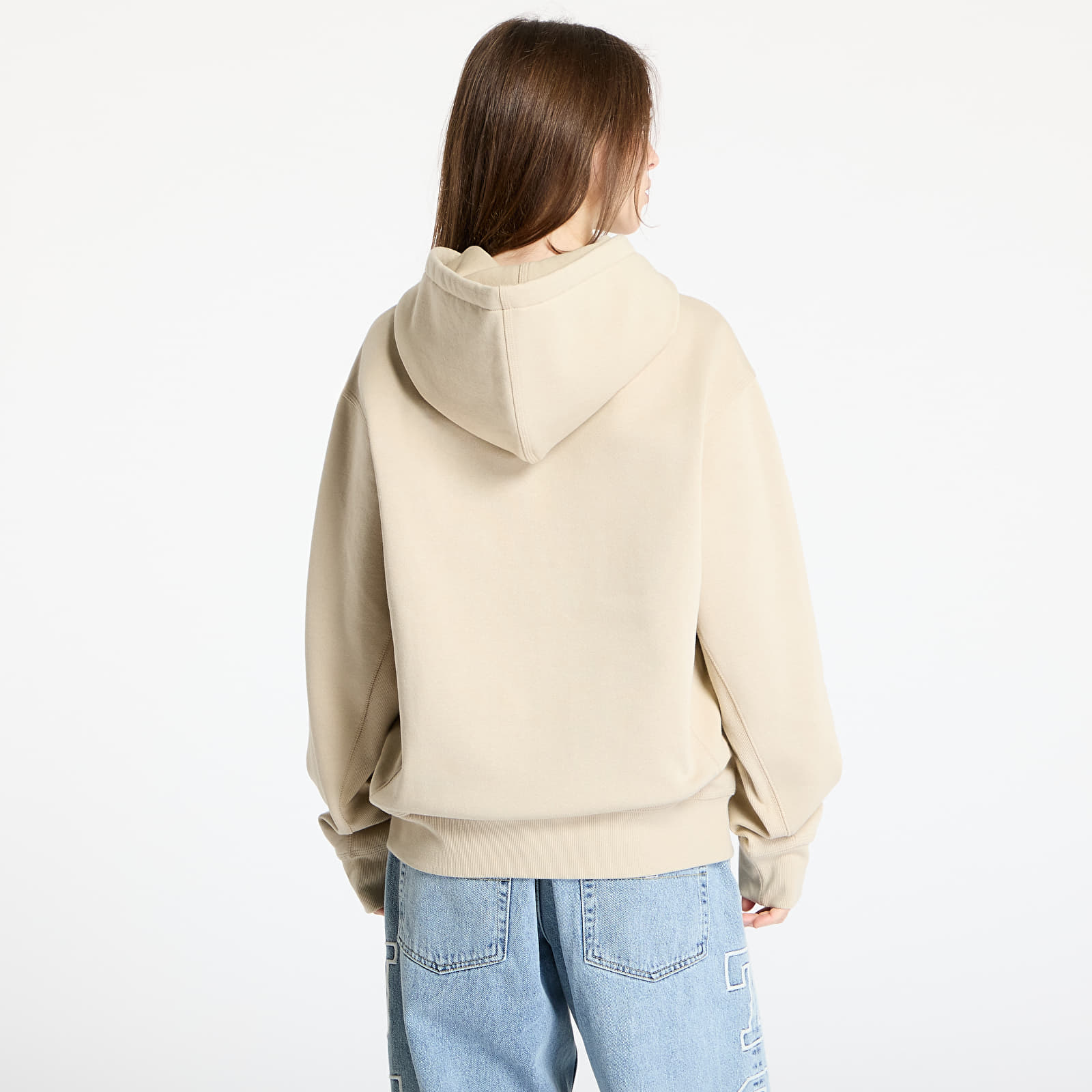 Sweatjacken und Sweatshirts Carhartt WIP Hooded American Script Jacket UNISEX Fleur De Sel