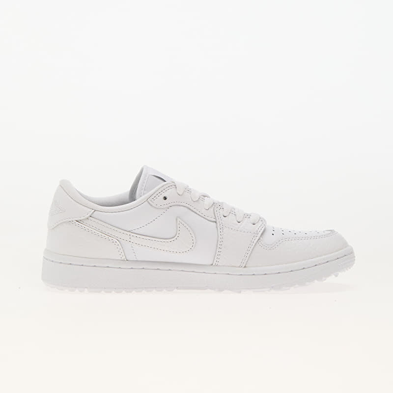 Air Jordan 1 Low Golf White/ White-Pure Platinum | Footshop