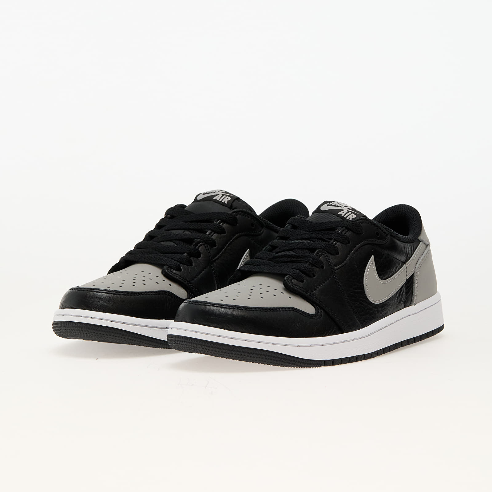 Männer Air Jordan 1 Low OG "Shadow" Black/ Medium Grey-White