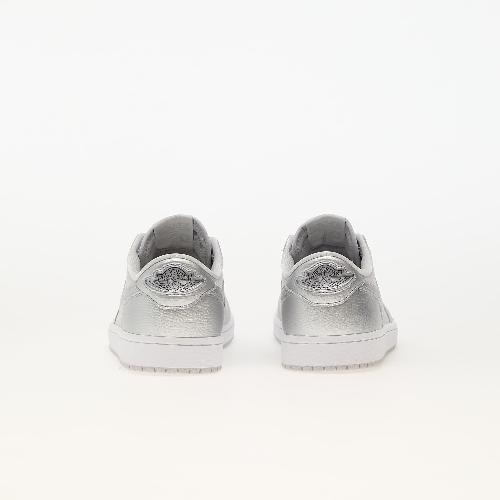Men's shoes Air Jordan 1 Low OG "Silver" Neutral Grey/ Metallic Silver-White