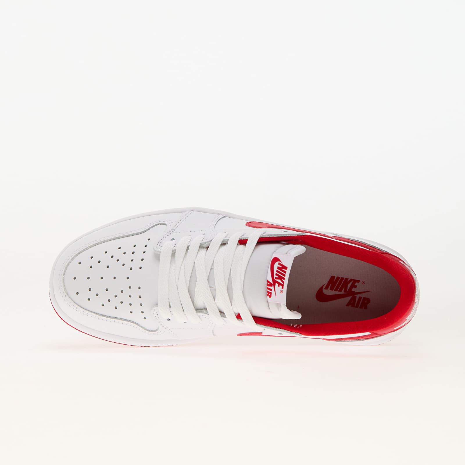 Herren Sneaker und Schuhe Air Jordan 1 Low OG "White/Red" White/ University Red-White
