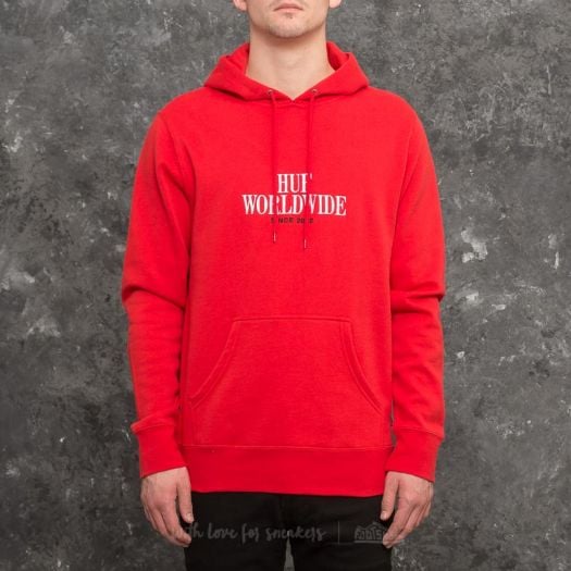 HUF Serif Stack Pullover Fleece Hoodie