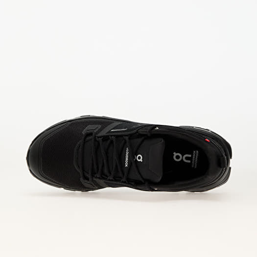 On M Cloudrock Low WP Black/ Black | Footshop