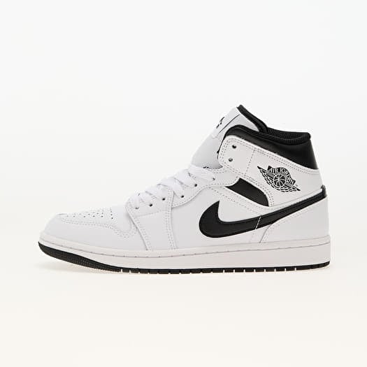Air Jordan 1 Mid White/ Black-White-Black