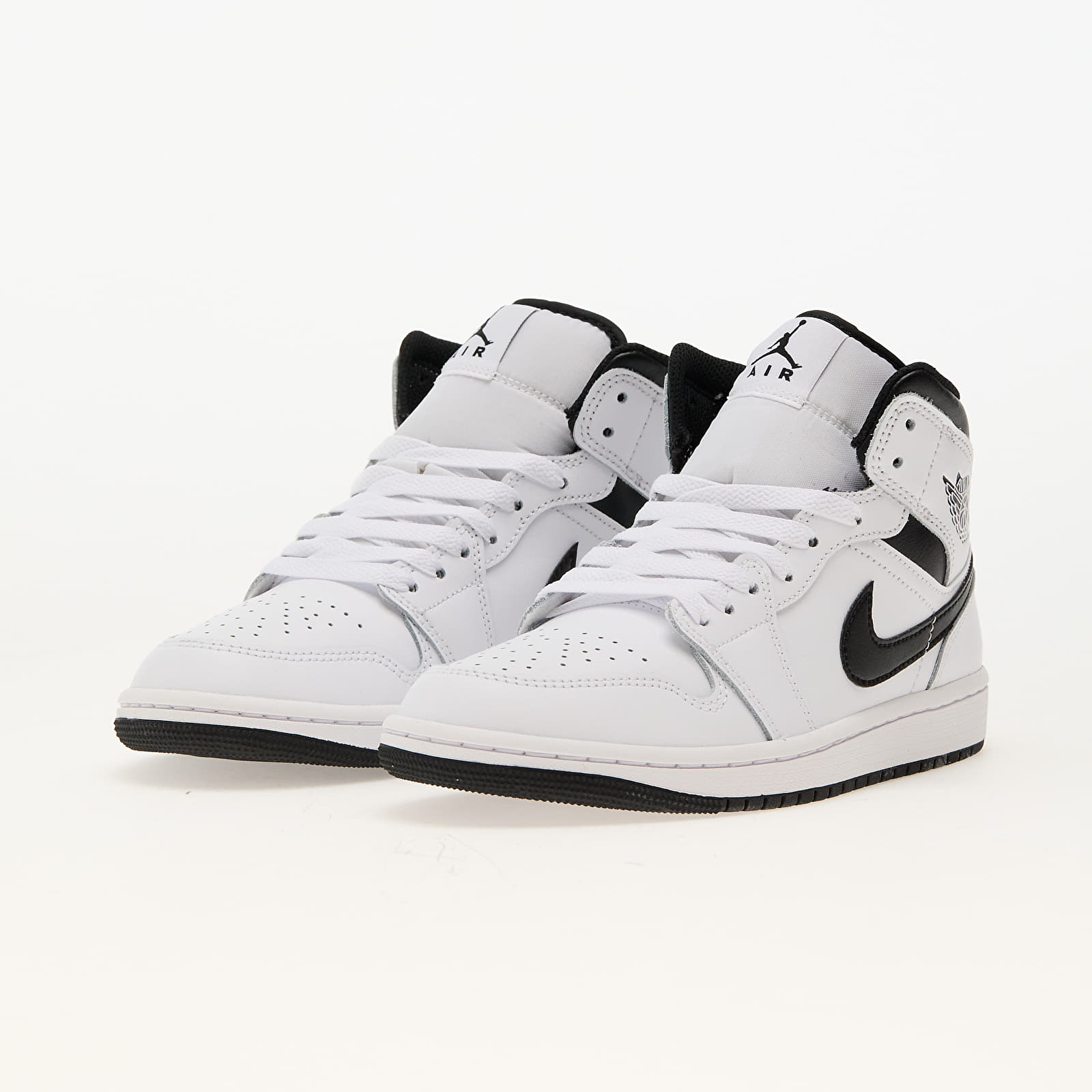 Männer Air Jordan 1 Mid White/ Black-White-Black