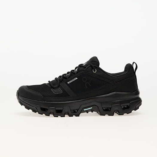 On W Cloudrock Low WP Black/ Black