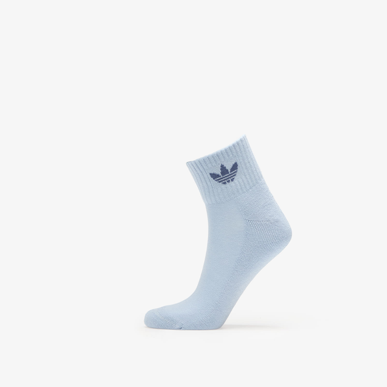 Ponožky adidas Mid Ankle Sock 3-Pack Off White/ Collegiate Green/ Wonder Blue