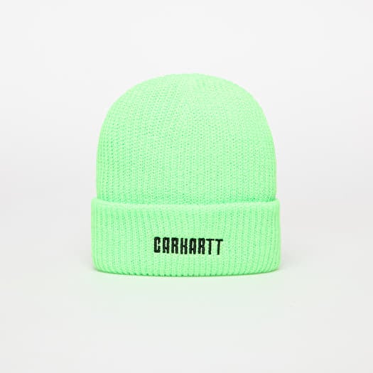 Čepice Carhartt WIP Industry Beanie Lumo Green/ Black