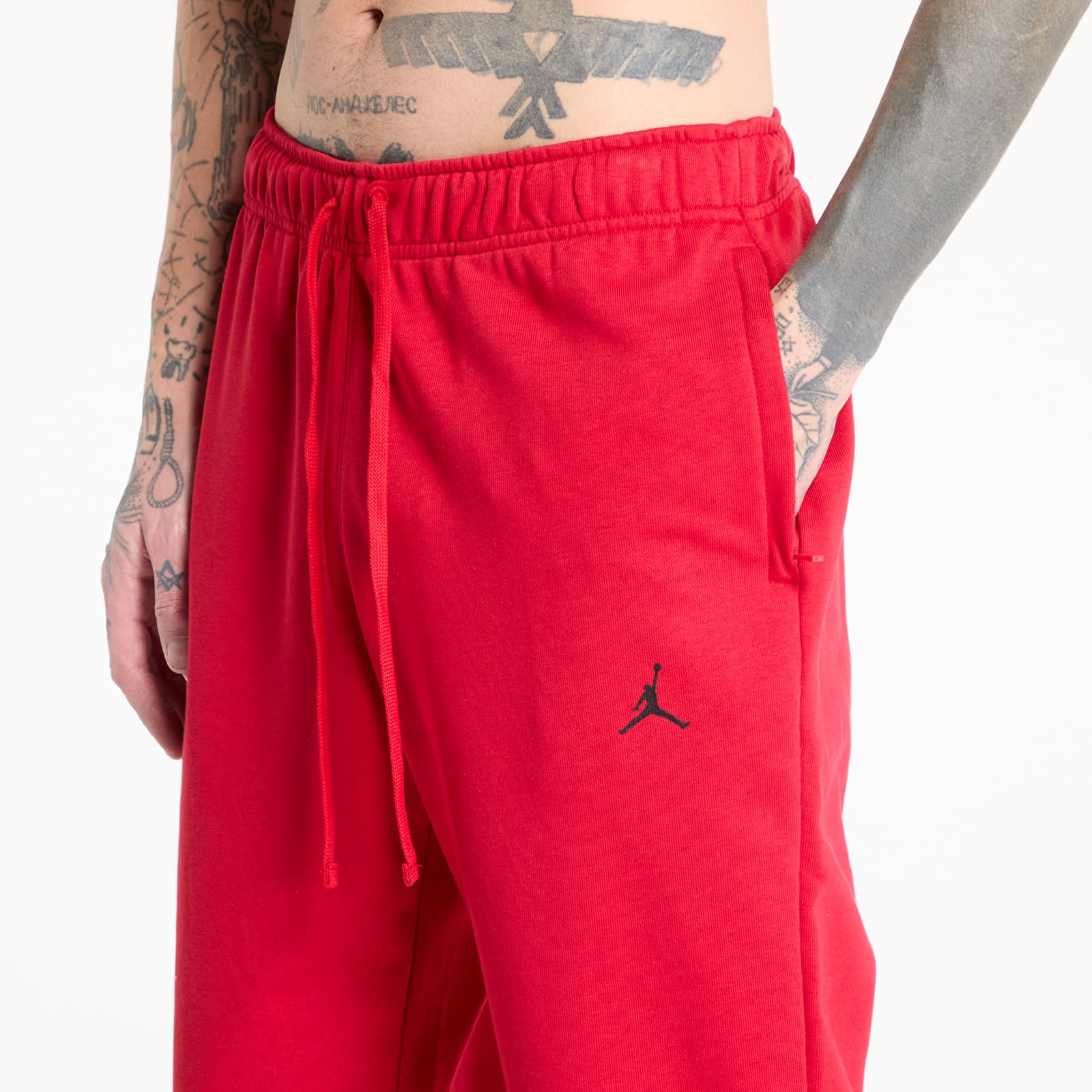 Jogginghosen Jordan Sport Crossover Men's Dri-FIT Fleece Pants Gym Red/ Black
