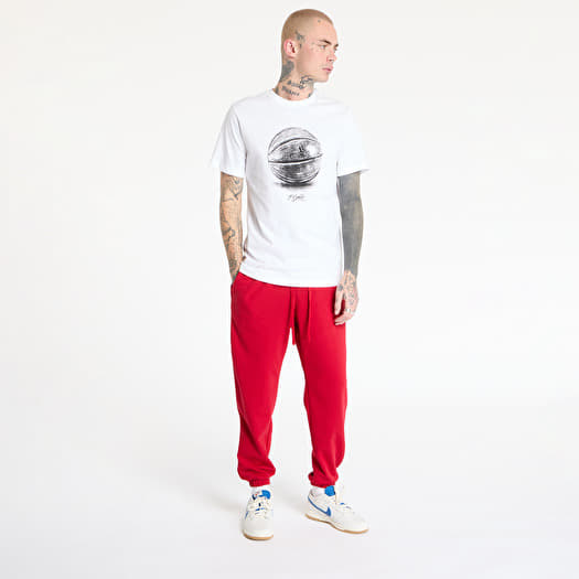red black and white jordan sweatpants