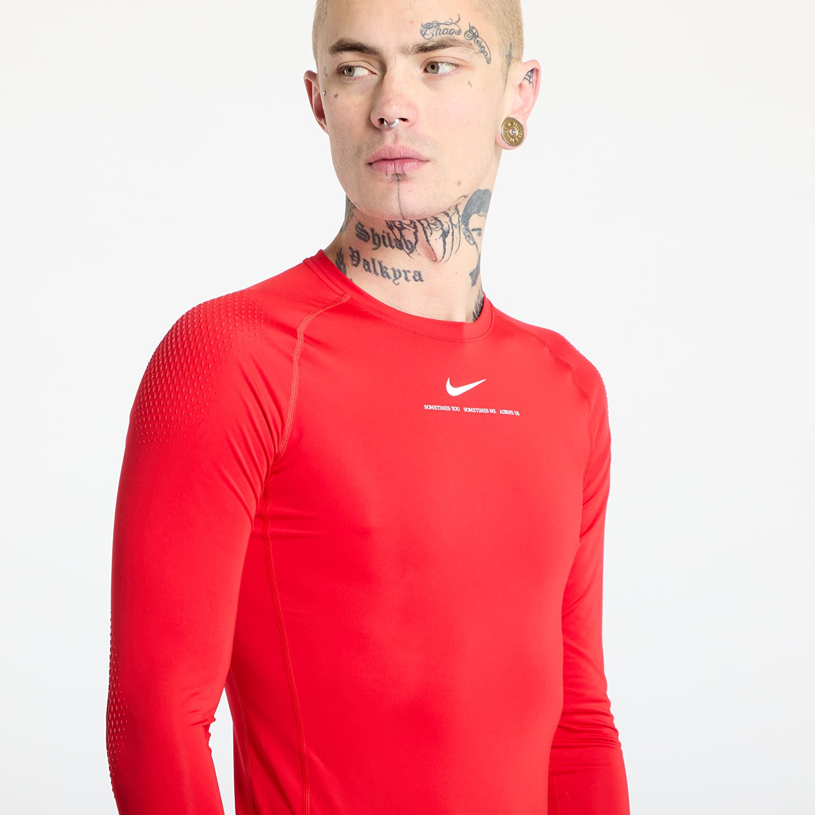 Camisetas Nike x NOCTA Men's Long-Sleeve Base Layer Basketball Top University Red/ White