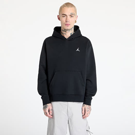 Jordan Brooklyn Fleece Men's Pullover Hoodie Black/ White