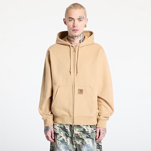 Carhartt WIP Hooded Eldon Sweat Jacket UNISEX Dusty H Brown