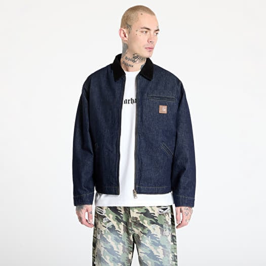 Carhartt WIP OG Detroit Jacket UNISEX Blue/ Black Rinsed