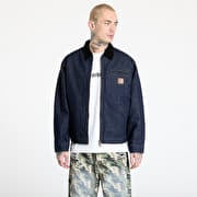 Carhartt WIP OG Detroit Jacket UNISEX Blue/ Black Rinsed