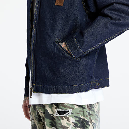 Jackets Carhartt WIP OG Detroit Jacket UNISEX Blue/ Black Rinsed
